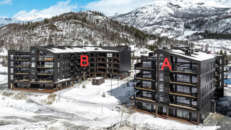 Fjellandsbyen, 2+2 b�dd